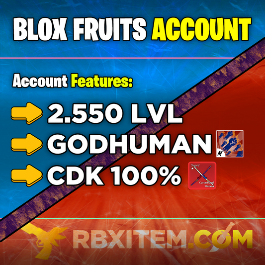 2550 LVL + GODHUMAN + CDK ACCOUNT