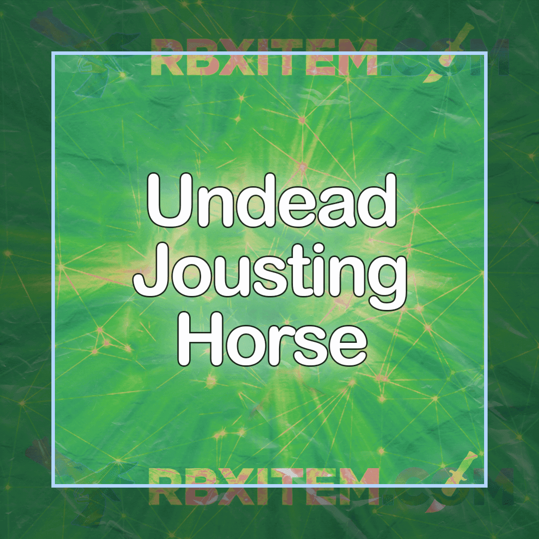 Undead Jousting Horse