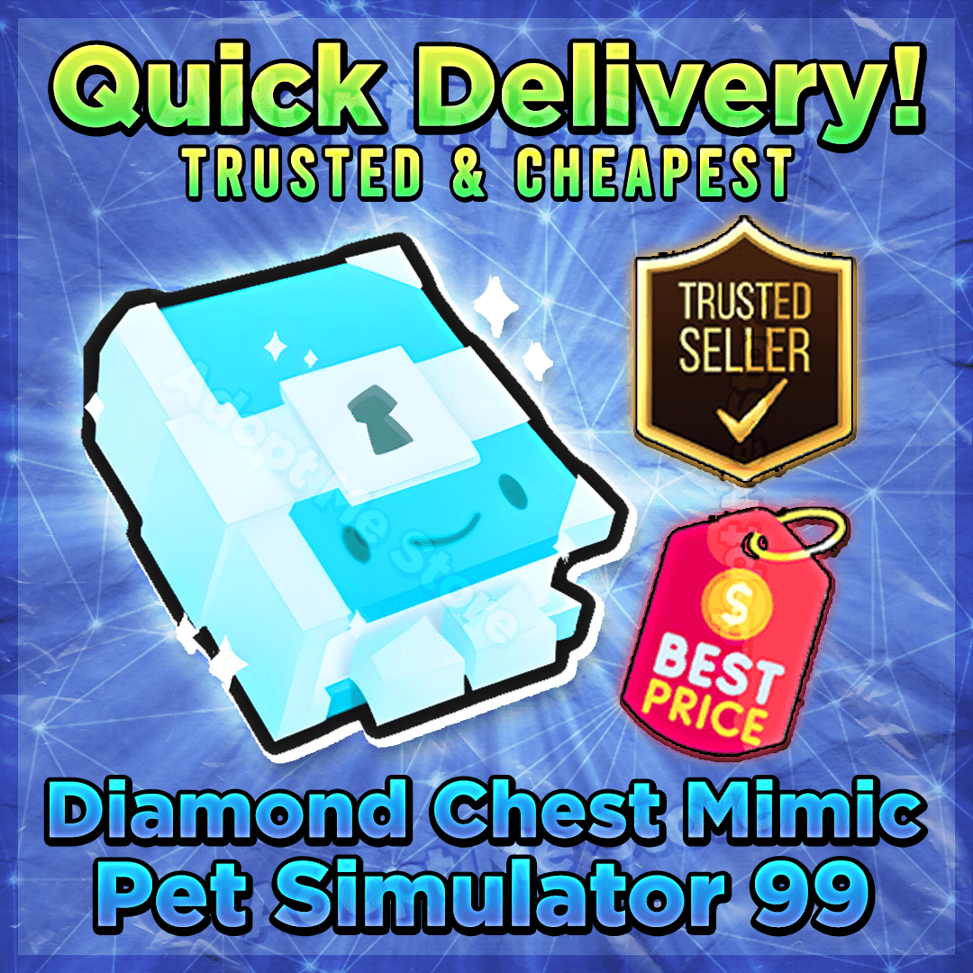 Diamond Chest Mimic - Buy in Roblox Pet Simulator 99 - PS99 – RbxItem